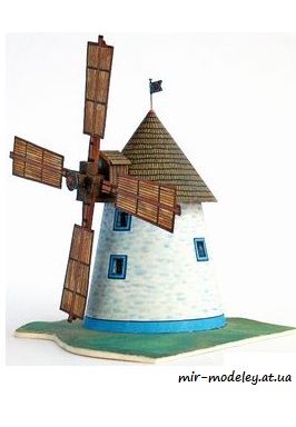 №6516 - Vetrny Mlyn (ABC 16/1982) из бумаги