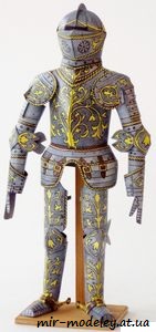 №6537 - Brneni rytire Vitka (ABC 1983-9) из бумаги