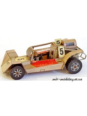 №6544 - Tatra 613 cross [ ABC 1983-16] из бумаги