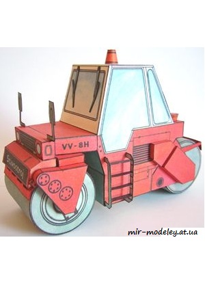 №6643 - Stavostroj VV-8H (АВС 20/1985) из бумаги