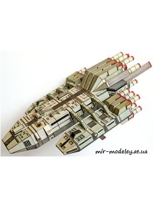 №6625 - Galaxia (ABC 24/1984) из бумаги