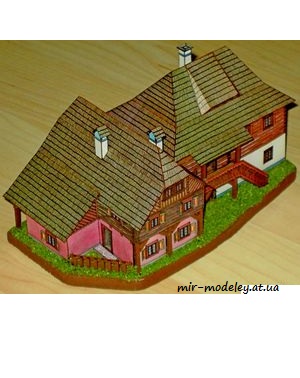 №6642 - Lidove stavby severoceskeho kraje [ABC 1985-19] из бумаги