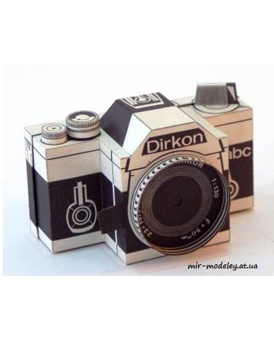 №6550 - Dirkon [ABC 20/1983] из бумаги