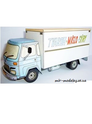 №6551 - Avia A31 Laktos (ABC 22/1983) из бумаги