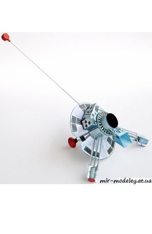 №6511 - Pioneer 10 [ABC 13/1982] из бумаги