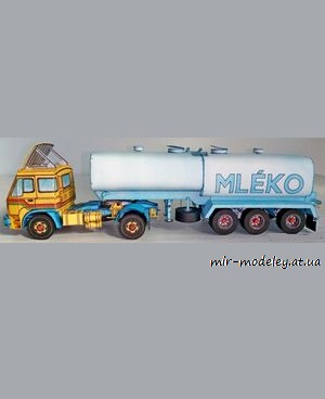 №6507 - Škoda-LIAZ 100.47 (ABC 9-10/82) из бумаги