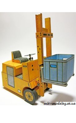 №6624 - Balkancar vysokozdvizny vozik (ABC 1984-23) из бумаги