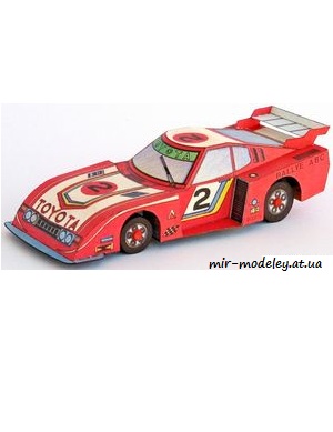 №6506 - Rallye Auto Beta - Toyota Celica Turbo (ABC 1982-08) из бумаги