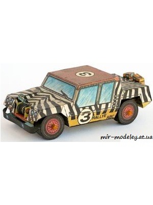 №6512 - Lamborghini Cheetah (ABC 13/1982) из бумаги