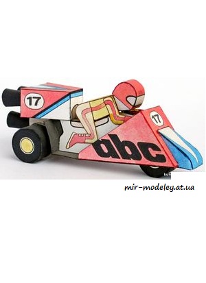 №6530 - Raketova trikolka (ABC 1983-6) из бумаги