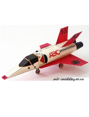 №6517 - Proudove letadlo [ABC 16/1982] из бумаги