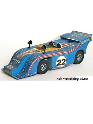 №6621 - Porsche 917/10 [ABC 17/1984] из бумаги