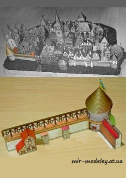 №1689 - Hlaska a cast mestskeho opevneni [ABC 1988-16] из бумаги