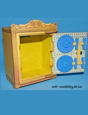 №7336 - Сейф / Trezor (ABC 13/1988) из бумаги