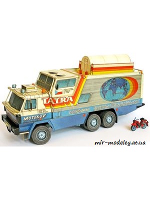 №6685 - Tatra 815 GTC (ABC 23/1986) из бумаги