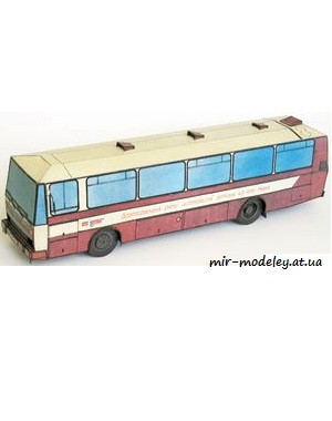 №7309 - Karosa LC 735.00 [ABC 16-1987] из бумаги