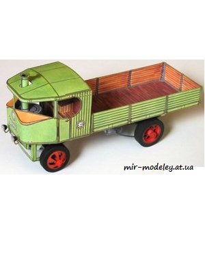 №6682 - Skoda Sentinel (ABC 21/1986) из бумаги