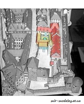 №7319 - Dum ceskoslovenskych deti na Prazskem hrade [ABC 1988-02-03] из бумаги