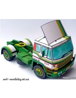 №7442 - Liaz 100.47 (ABC 1991-21) из бумаги