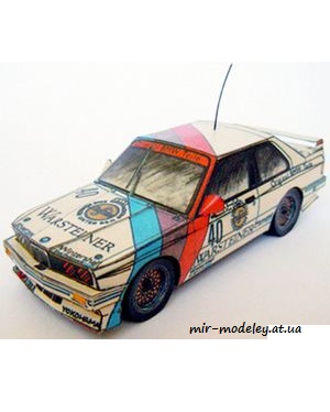 №7414 - BMW M3 [ABC 23/1990] из бумаги