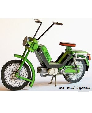 №7363 - Moped Babeta 210 (ABC 2003-13) из бумаги