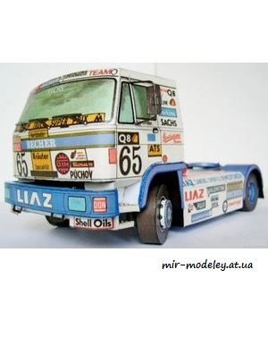 №7370 - Liaz 110.577 (ABC 15/1989) из бумаги