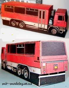 №7408 - Tatra 815 SPO [ABC 1990-18] из бумаги