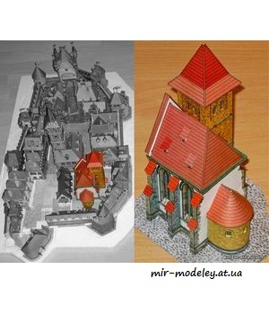 №7391 - Mestsky kostel ( ABC 1990-8) из бумаги