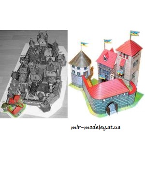 №7395 - Барбакан / Barbakan (ABC 10/1990) из бумаги