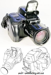 №7430 - Olympus IS-1000 (ABC 1991-12) из бумаги