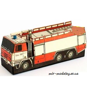 №7399 - Tatra 815-CAS (ABC 1990-13) из бумаги