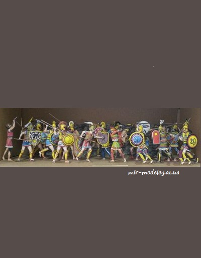 №7435 - Trojská válka (ABC 15-1991 ) из бумаги