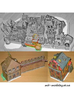 №7371 - Башня / Basta [ABC 16/1989] из бумаги