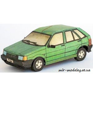 №7373 - Fiat Tipo (ABC 17/1989) из бумаги