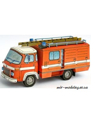 №7355 - DVS 12 - A 30 AVIA (ABC 1989-07) из бумаги