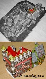 №7405 - Domy cp. 15 a 17 [ABC 1990-16] из бумаги