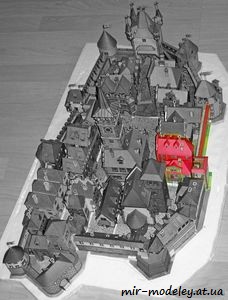 №7364 - Domy cp. 11 a 13, basta c.3 MPR I [ABC 1989-12] из бумаги