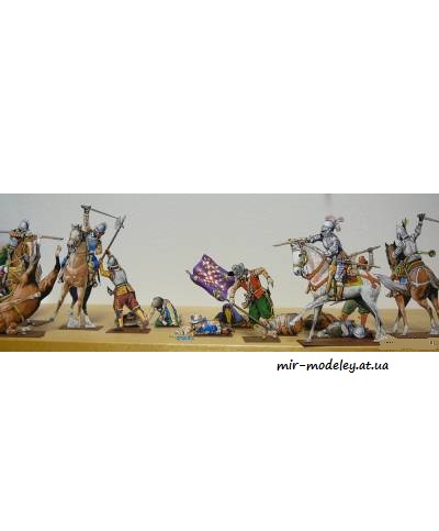 №7387 - Bitva na Bile Hore (ABC 1990-6) из бумаги