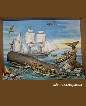 №7374 - Lovci velryb (ABC 18/1989) из бумаги