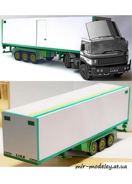 №7445 - Kontejnerovy naves NK 342824 (ABC 1991-22) из бумаги