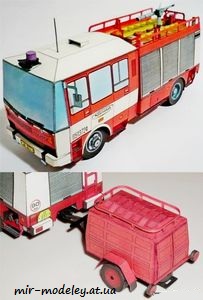 №7362 - LIAZ 101.860 - CAS 25 (ABC 11/1989) из бумаги