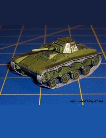 №762 - T-60 [Kampfflieger] из бумаги