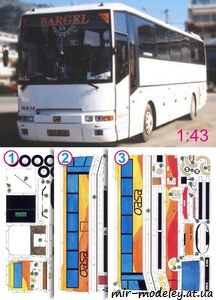 №7511 - OASA 903 [ABC 1993-12] из бумаги — скачать развертку из бумаги