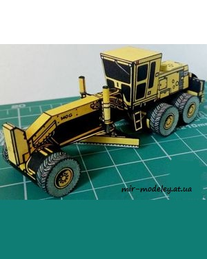 №7486 - Motorový grejdr Caterpillar 140G (ABC 20/1992) из бумаги