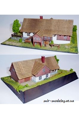 №7520 - Chalupa z Jizeskych hor [ABC 1993-17] из бумаги