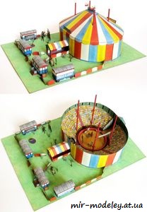 №7500 - Cirkus kludsky + Figurky [ABC 1993-03,04] из бумаги