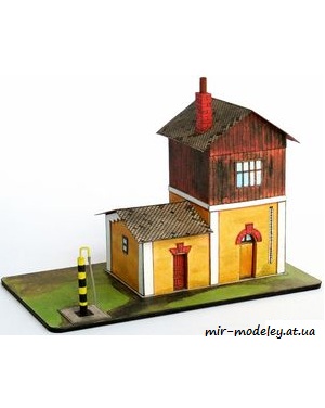 №7532 - Vodojem z Nejdku [ABC 03/1994] из бумаги