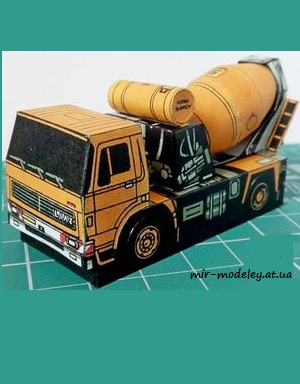 №7487 - LIAZ ADM 337 (ABC 92-21 ) из бумаги — скачать развертку из бумаги