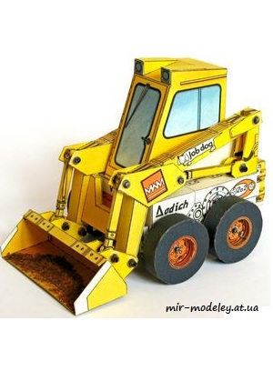 №7545 - Stavebni stroj Jobdog DG 202 [ABC 1994-12] из бумаги