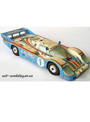 №7483 - Porsche 956-Turbo [ABC 18/1992] из бумаги